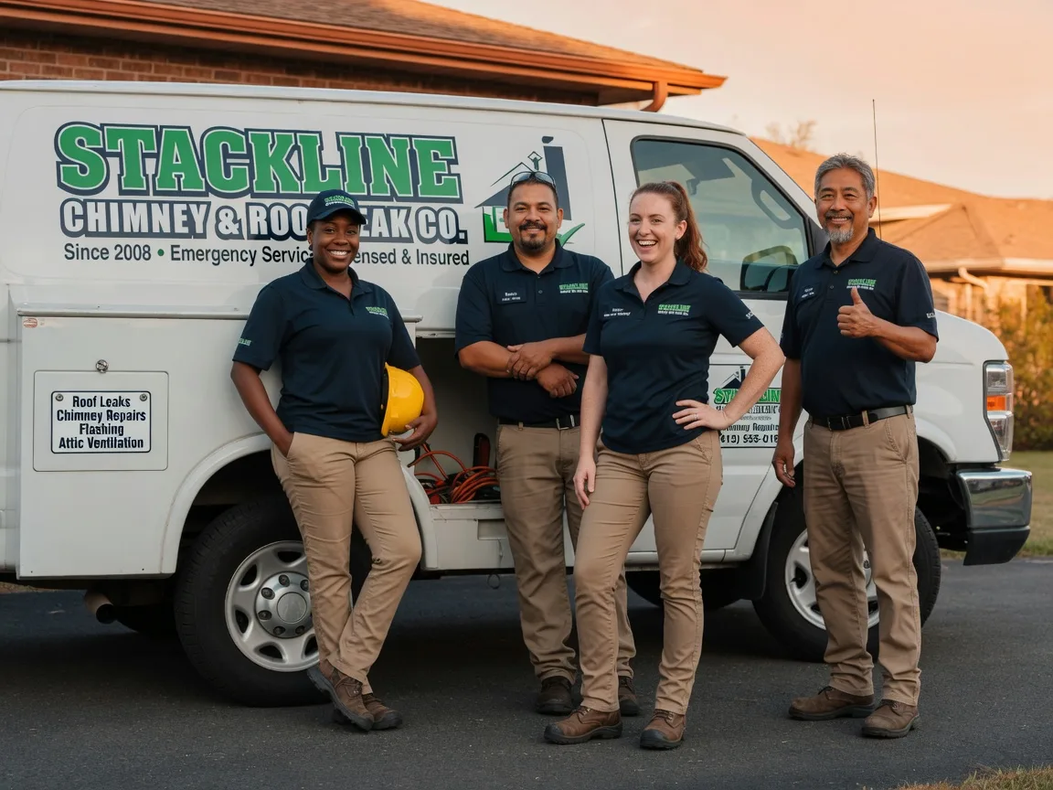 Chimney flashing repair company in Wheatland, IN